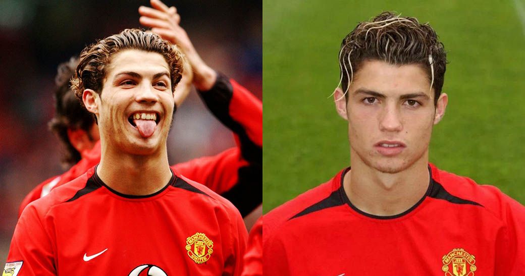 Криштиану Роналду в&nbsp;молодости