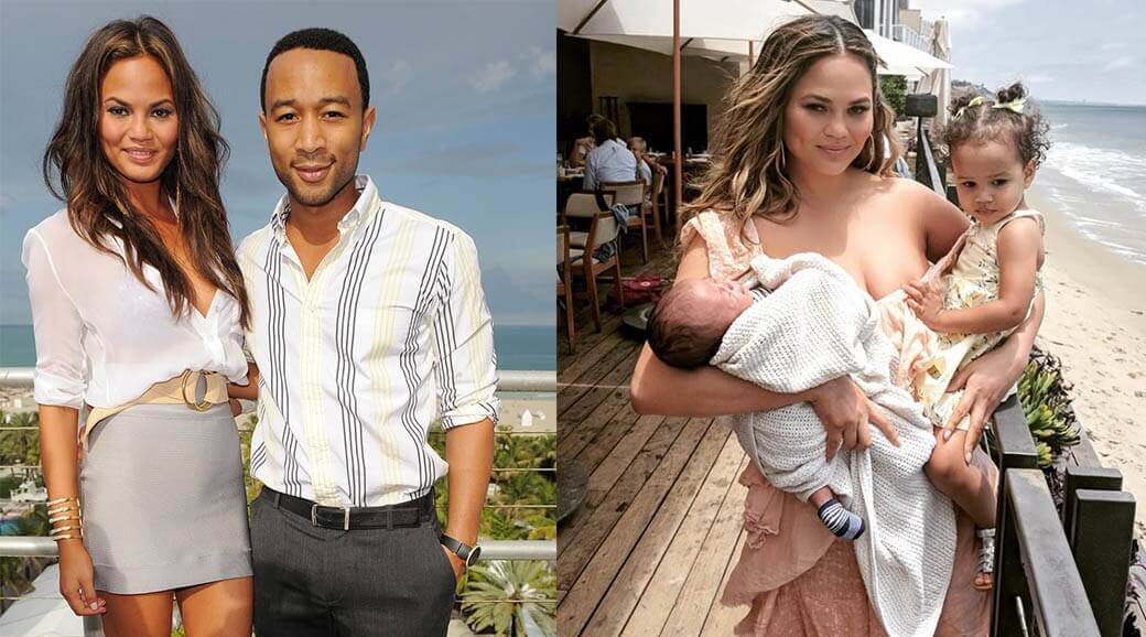 Крисси Тейген с семьей