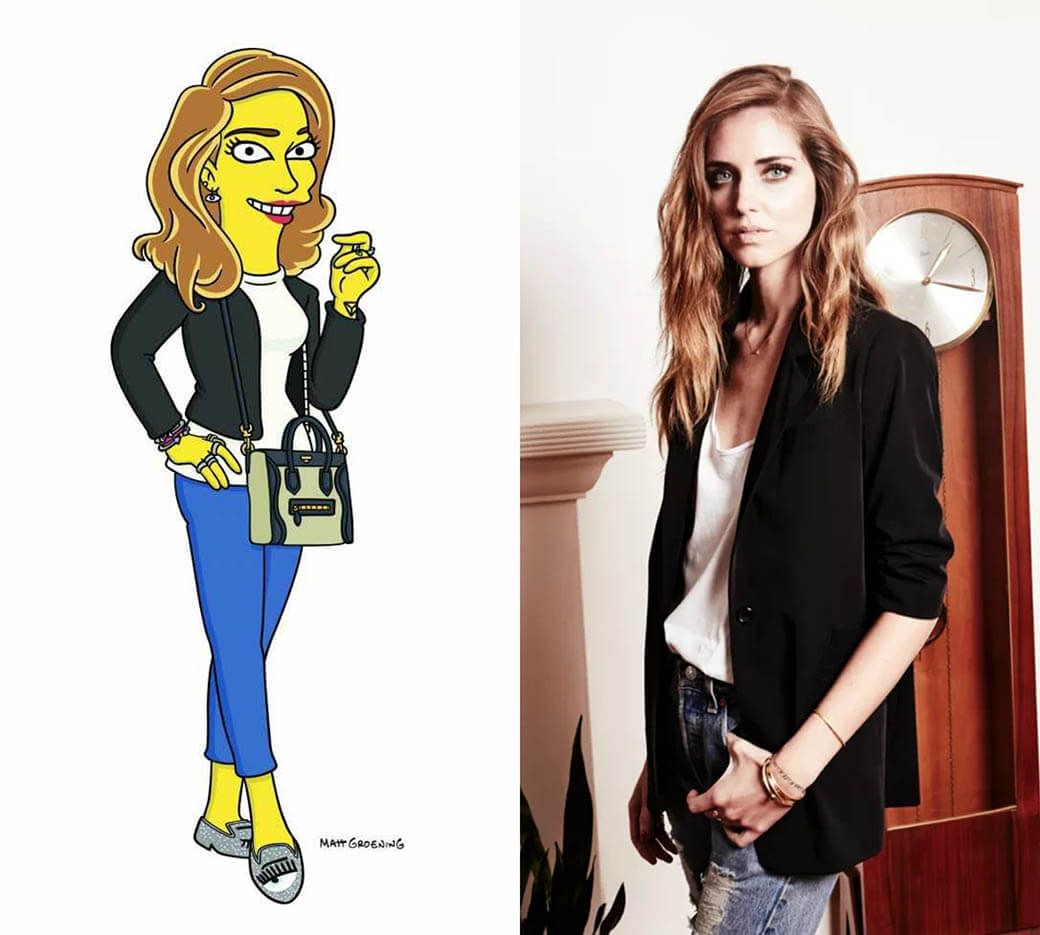 Кьяра Ферраньи и&nbsp;симпсоны