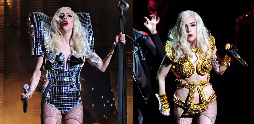 леди гага на сцене