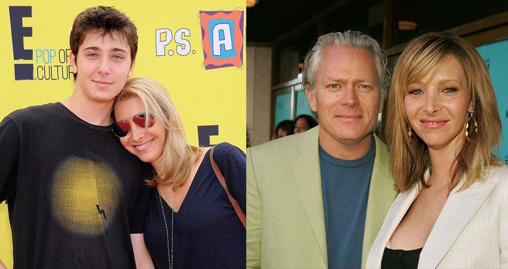 Лиза Кудроу с семьей