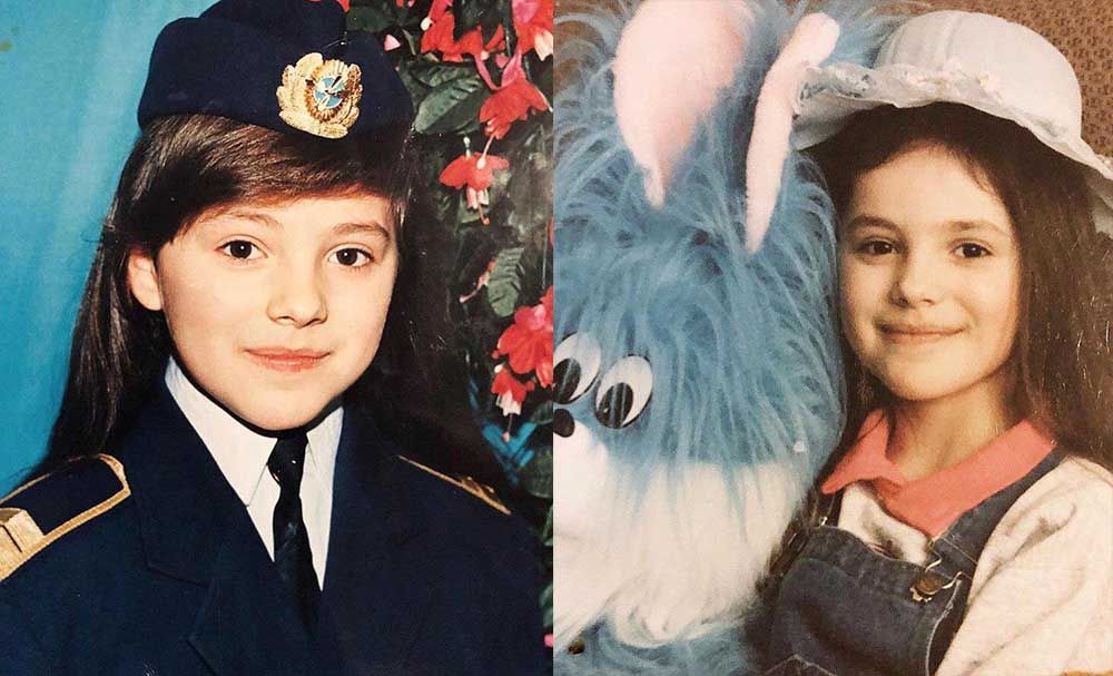 Лиза Шатилова в детстве