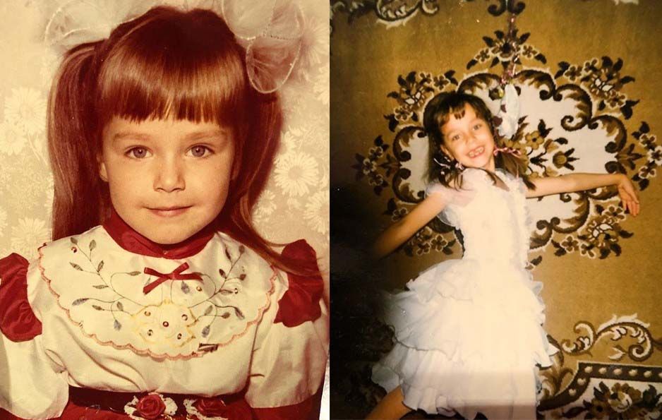 Лиза Триандафилиди в&nbsp;детстве
