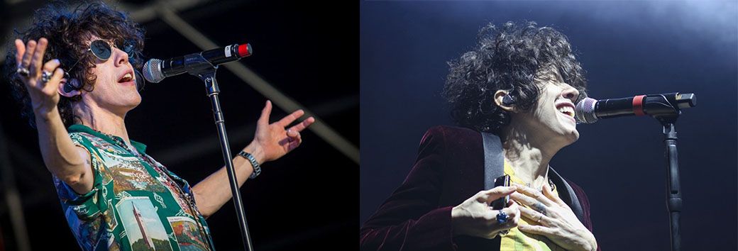 LP певица на сцене