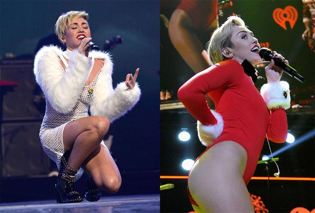 Майли Сайрус на сцене