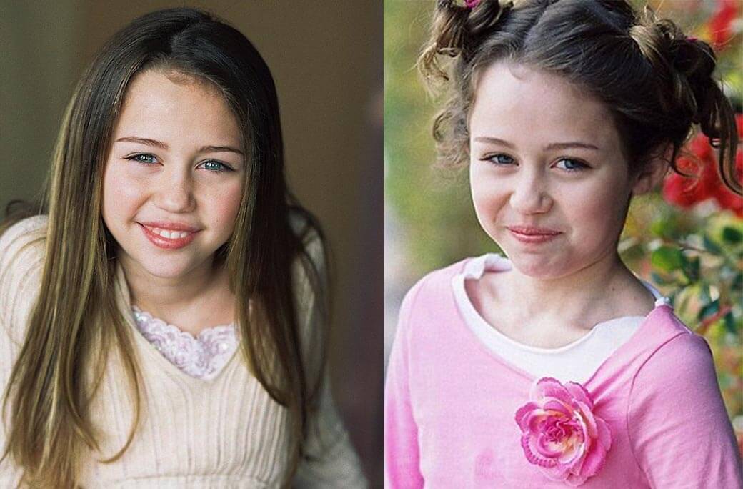 Майли Сайрус в детстве