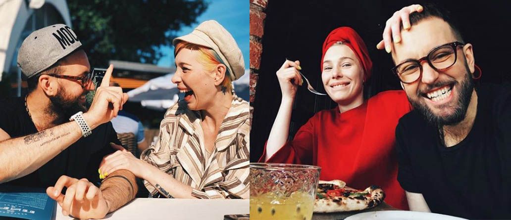 Мария Вискунова с парнем