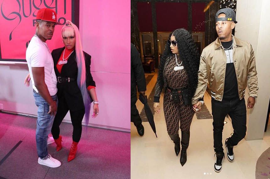 Ники Минаж с&nbsp;парнем