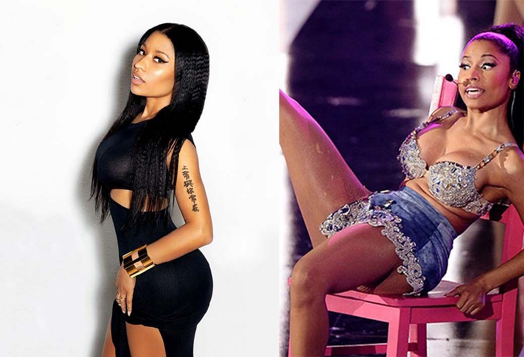 Ники Минаж глютеопластика