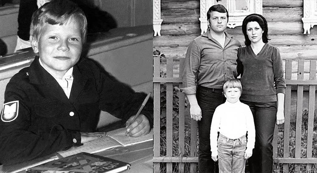 Николай Басков в детстве