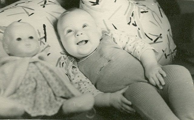 Ольга Спиркина в&nbsp;детстве