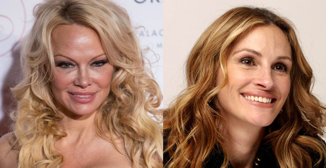 Помела Андерсен и&nbsp;Джулия Робертс