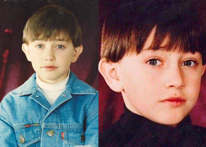 Павел Прилучный в детстве