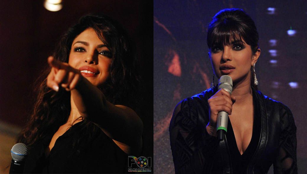 Приянка поет