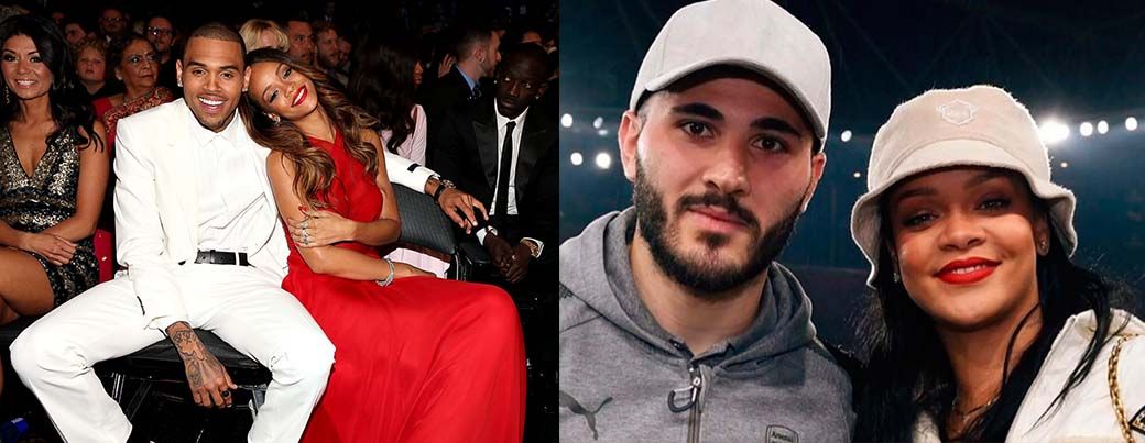 Рианна с&nbsp;парнями