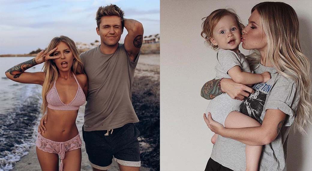 Рита Дакота с семьей