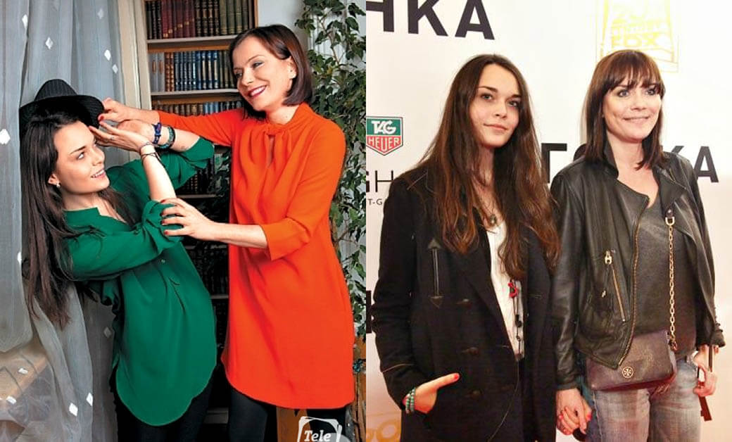 Семенова и дочь