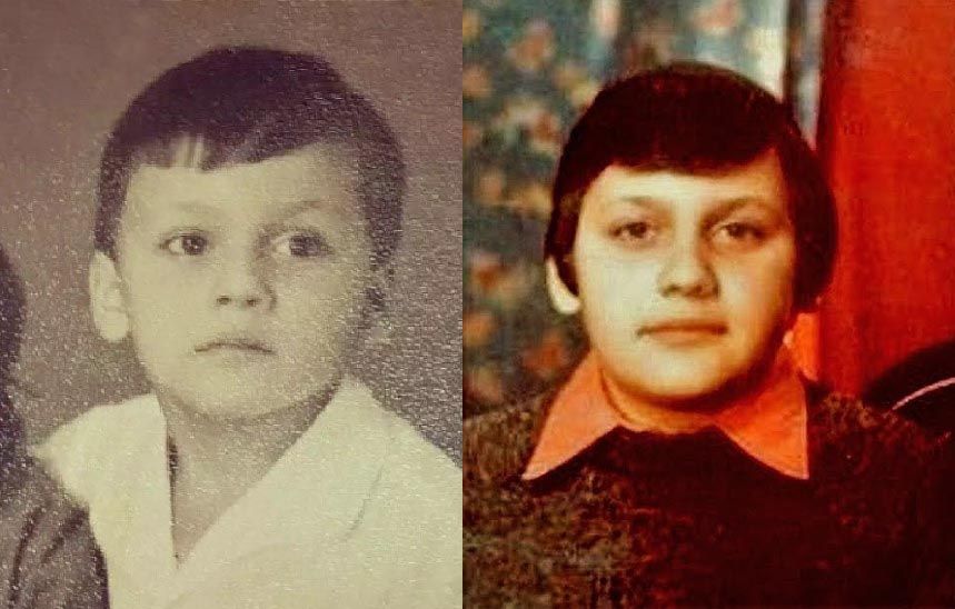Стас Михайлов в детстве