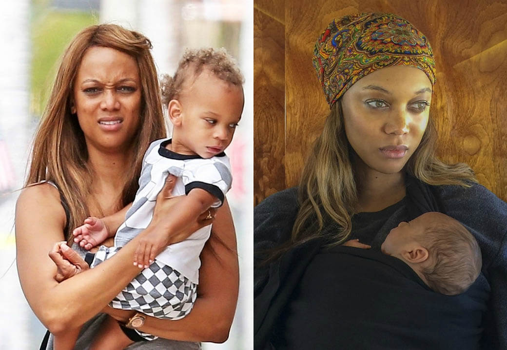 Тайра с&nbsp;сыном