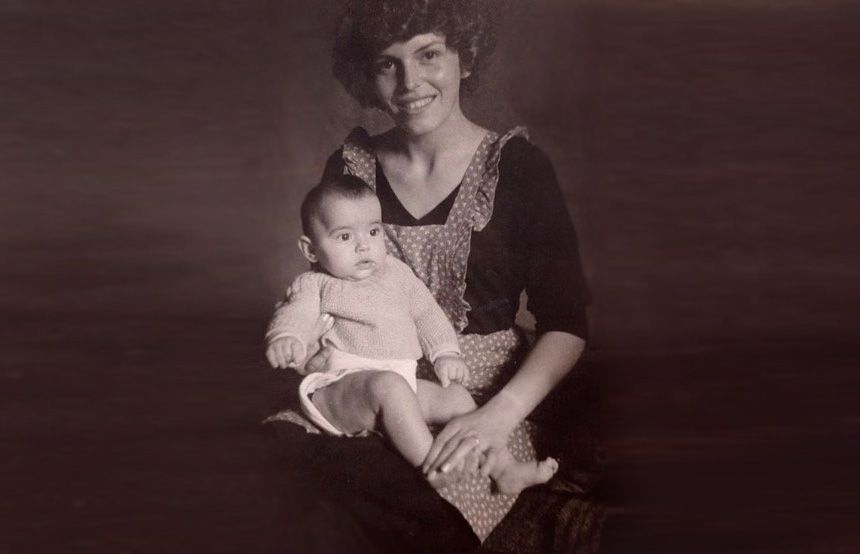 Ясмина Росси с мамой