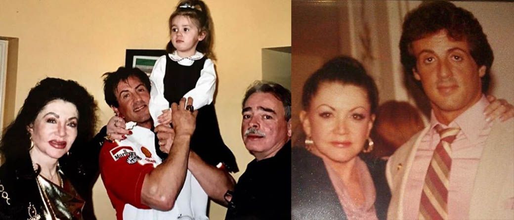 Жаклин Сталлоне с&nbsp;семьей