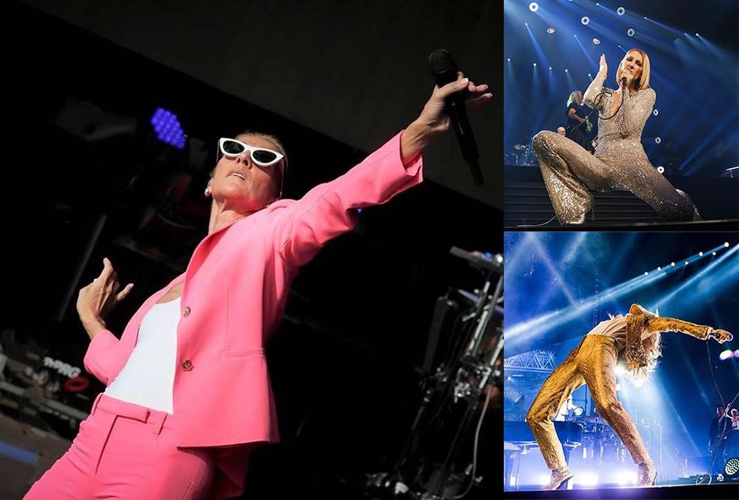 Селин Дион на сцене