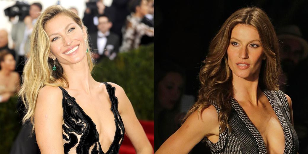 Жизель Бюндхен маммопластика